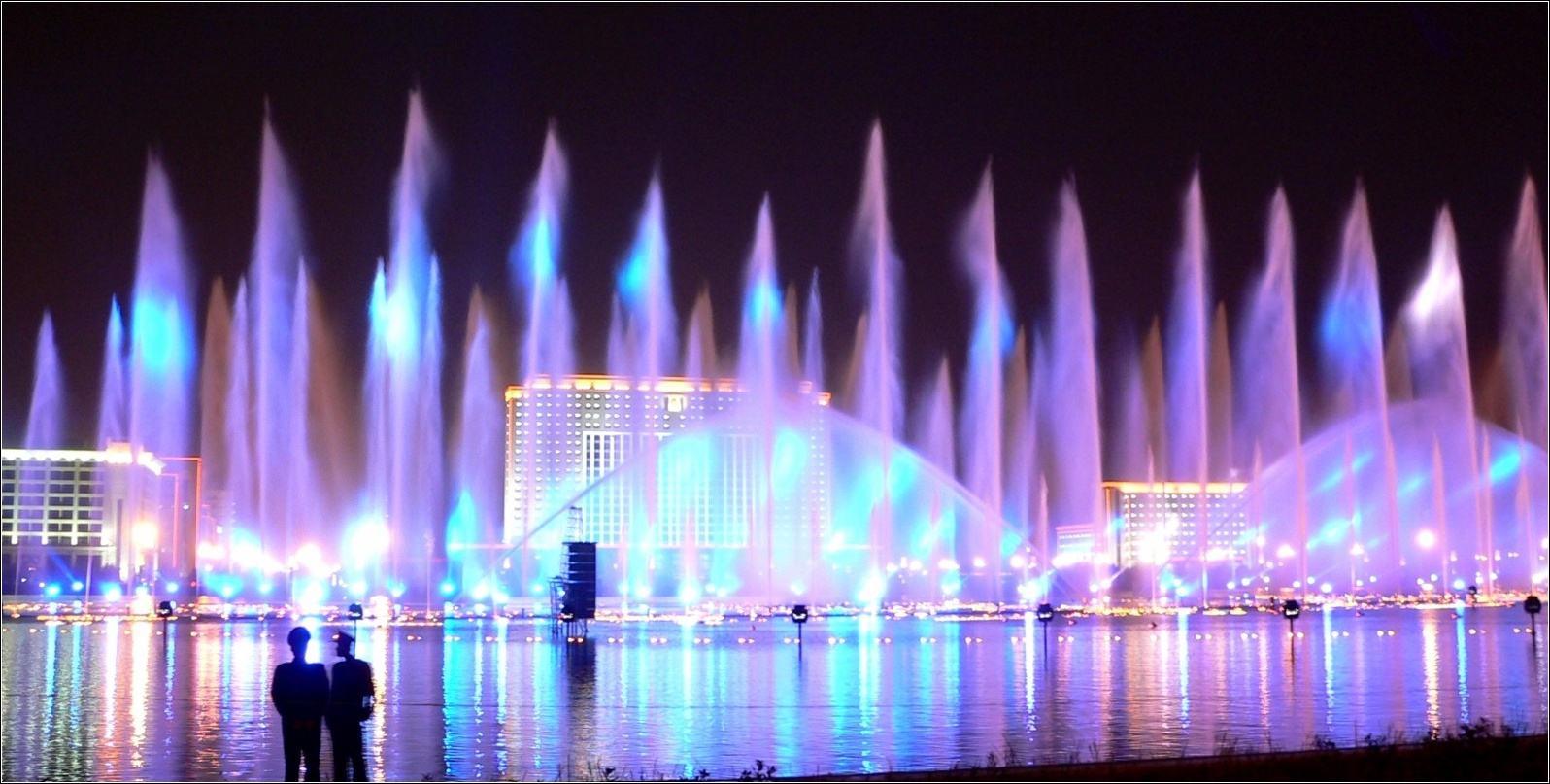 水上大型音乐喷泉设计
