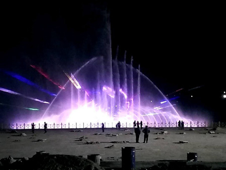 宁夏音乐喷泉